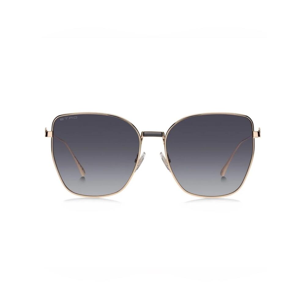 New Etro ETRO0021/S 00009O Rose Gold Frame Gradient Grey Lens Sunglasses - Picture 3 of 6